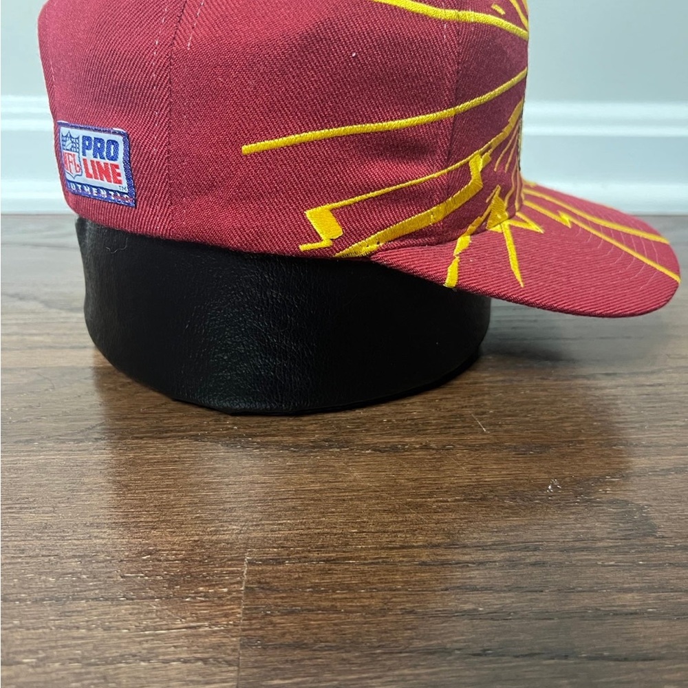 Vintage Starter Snapback Hat Washington Redskins Collision NFL 90s Shockwave - Picture 3 of 8
